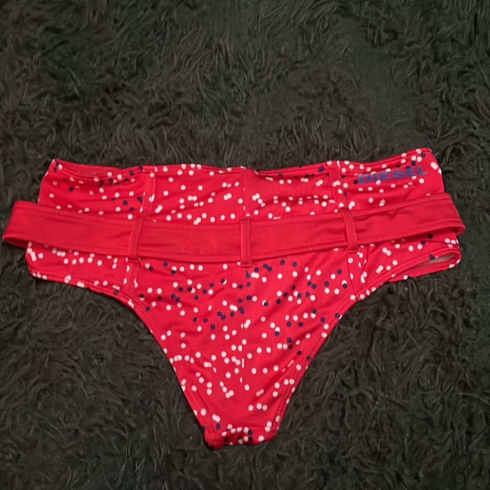 Red, white and blue Diesel bikini- XS - Picture 3 of 3